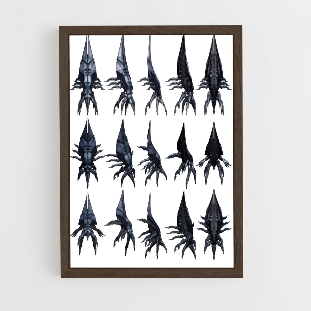 Poster Dragons de la Mort – affiche Mass effect (vue 5)